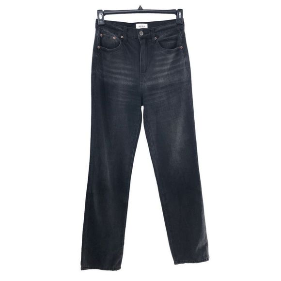 pistola Denim - Damaged PISTOLA Cassie Super High Rise Straight in Retrograde